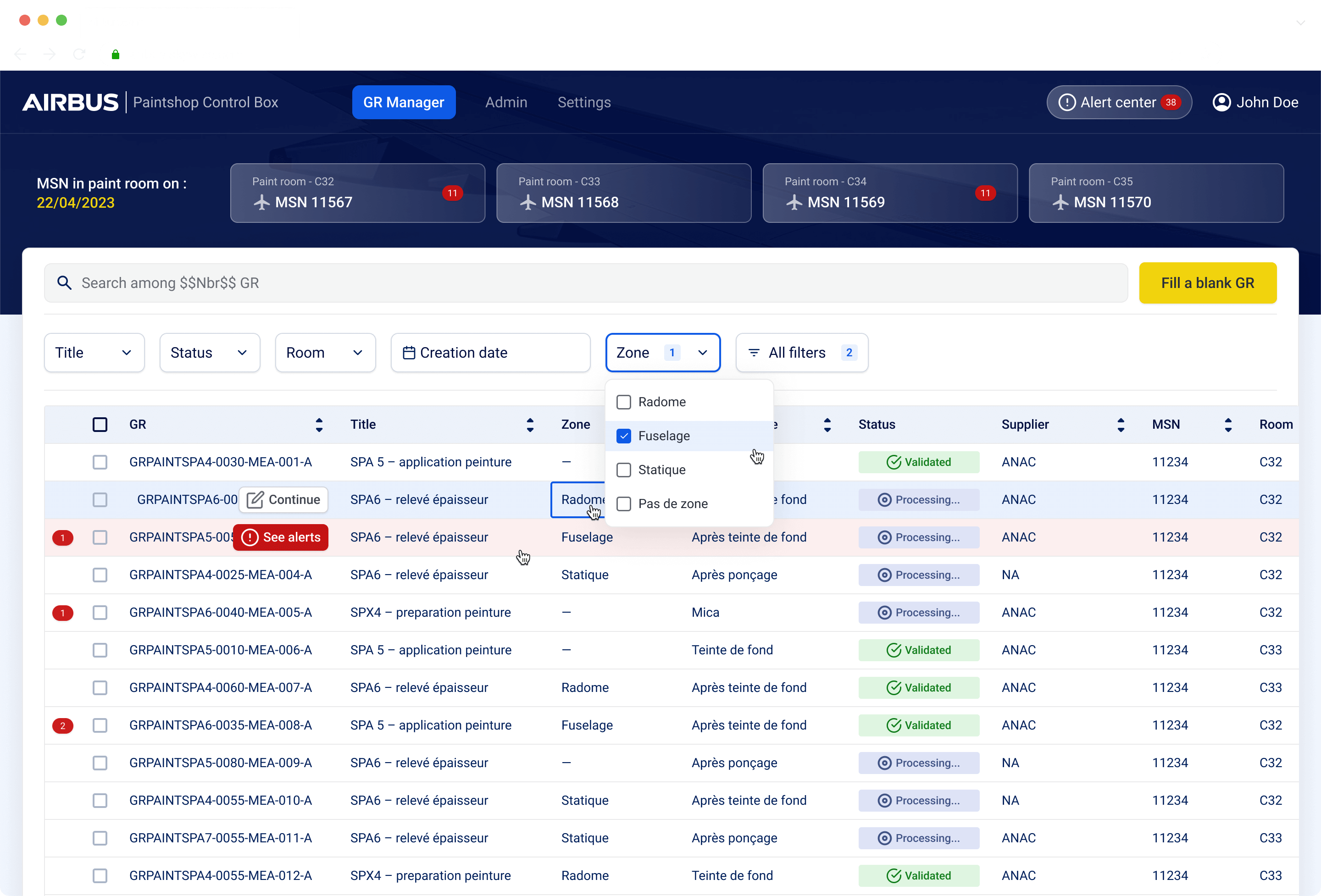 Airbus β use case 6