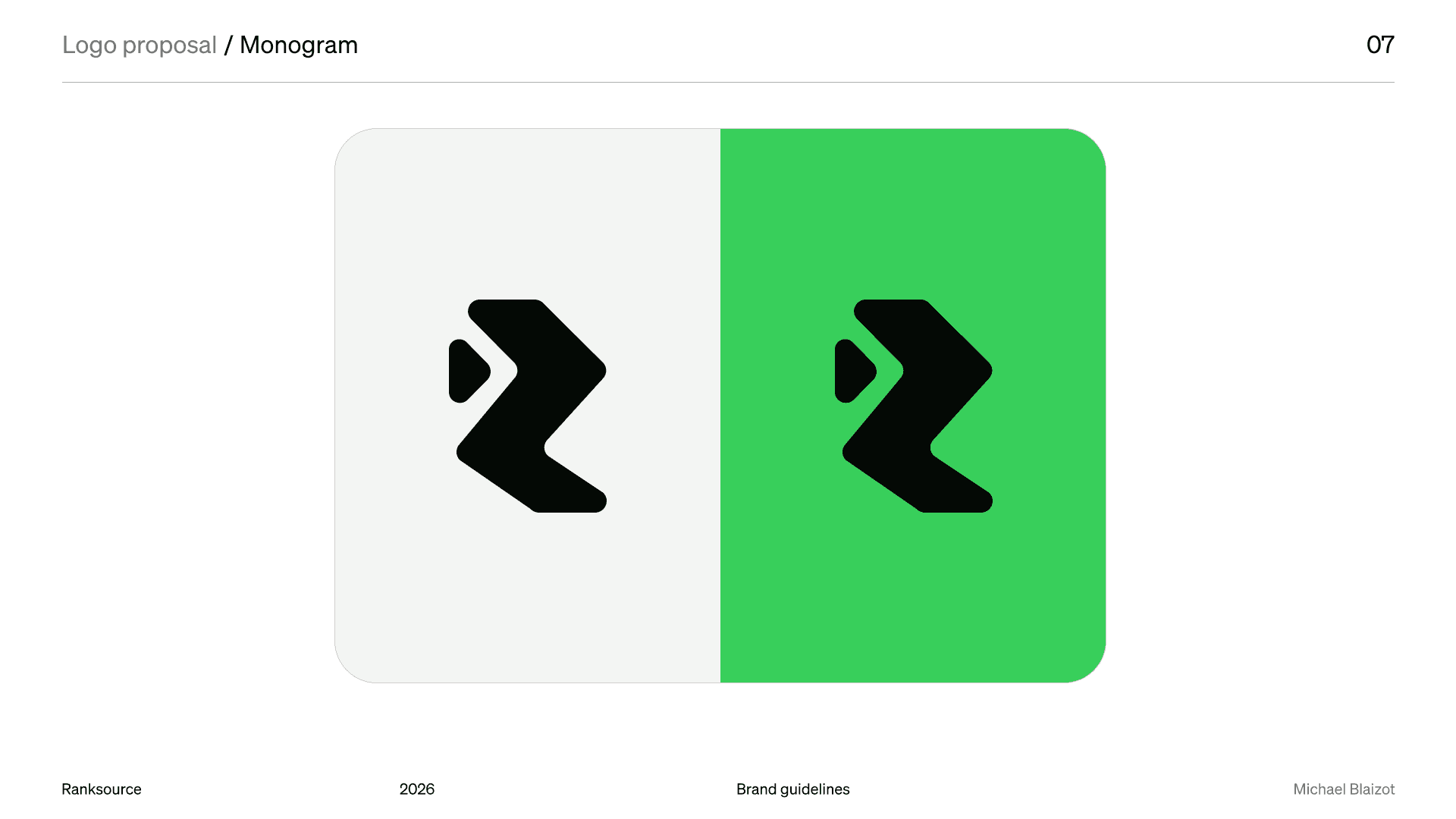 ranksource — illustration logo